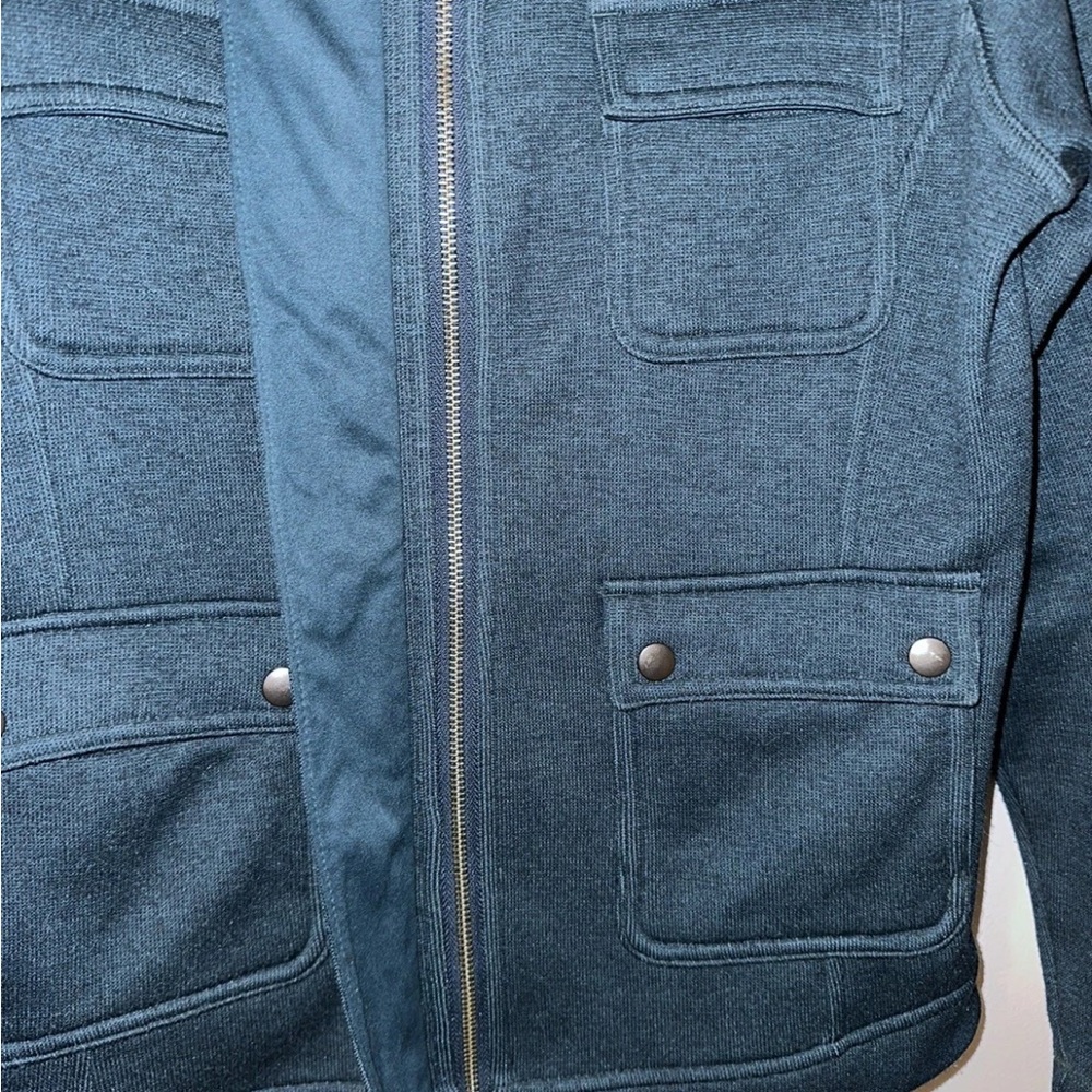 Patagonia Women's Better Jacket Full Zip Snap Button Pockets Tidal Teal - Picture 7 of 11